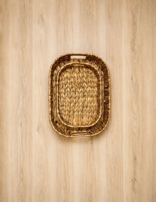 Bandeja fibra Natural, rectangular, 2 tamaños – vista adicional 1