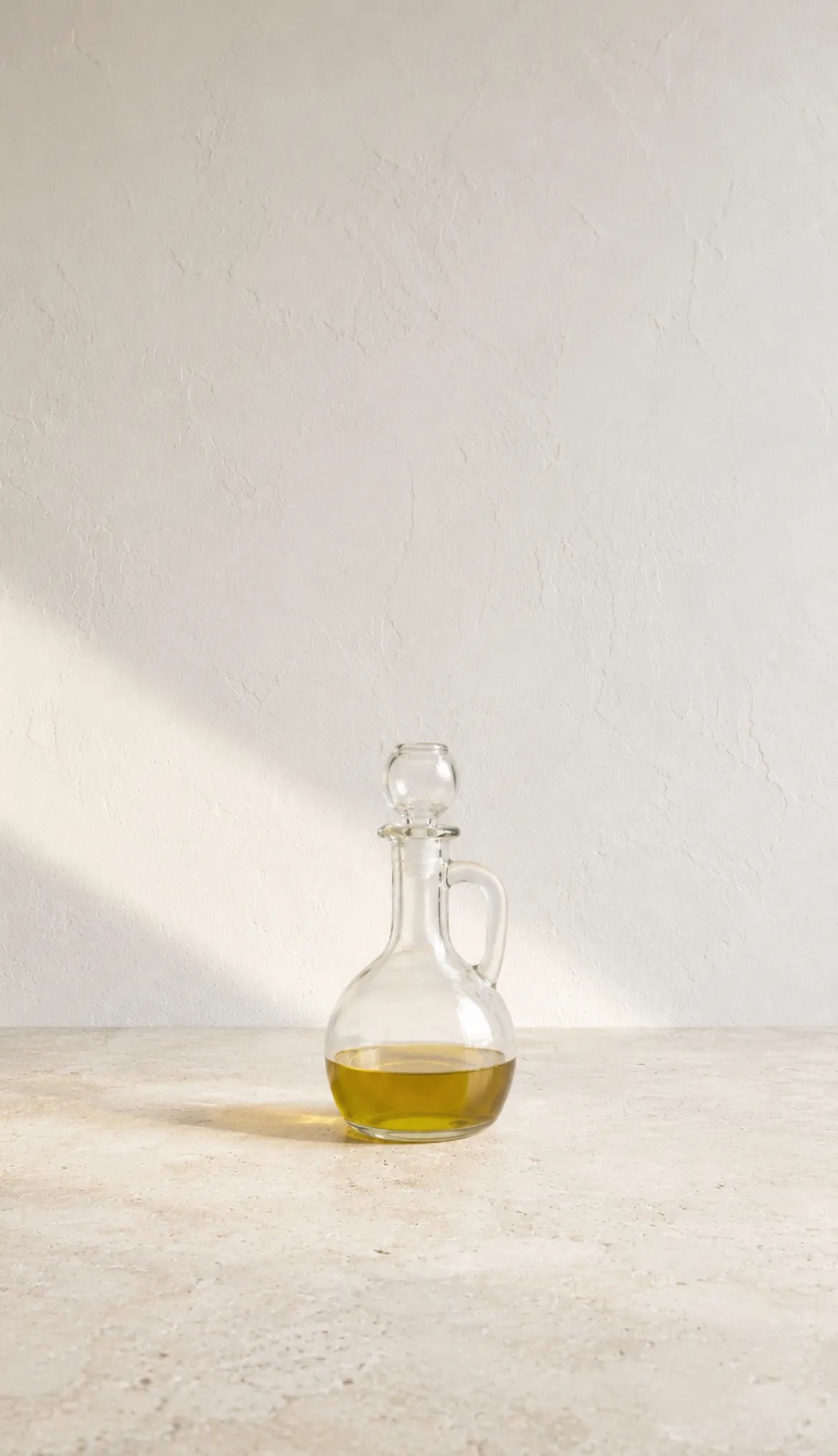 Botella de vidrio aceitera – vista principal