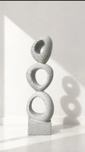 Escultura roca – vista principal