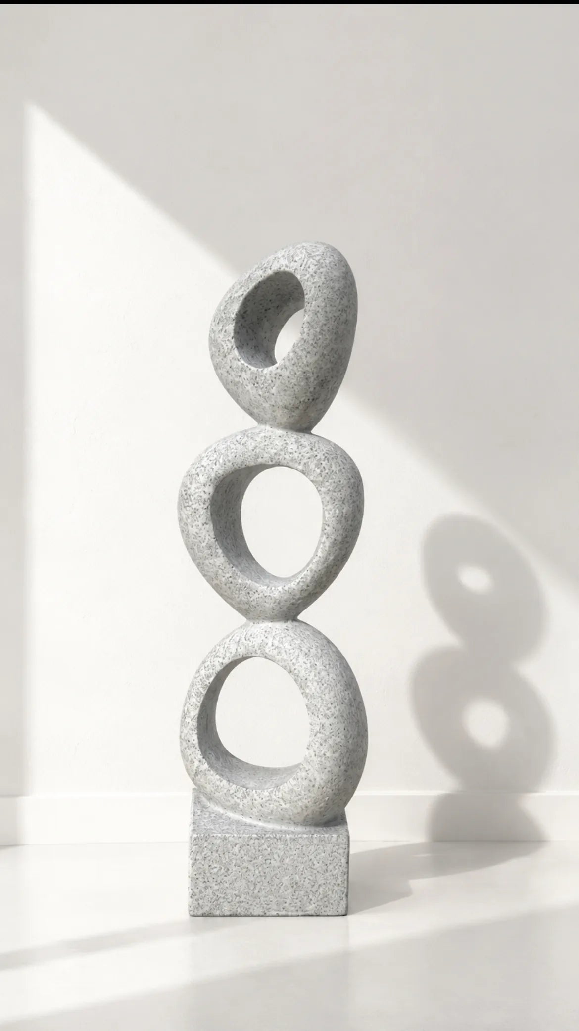 Escultura roca – vista principal