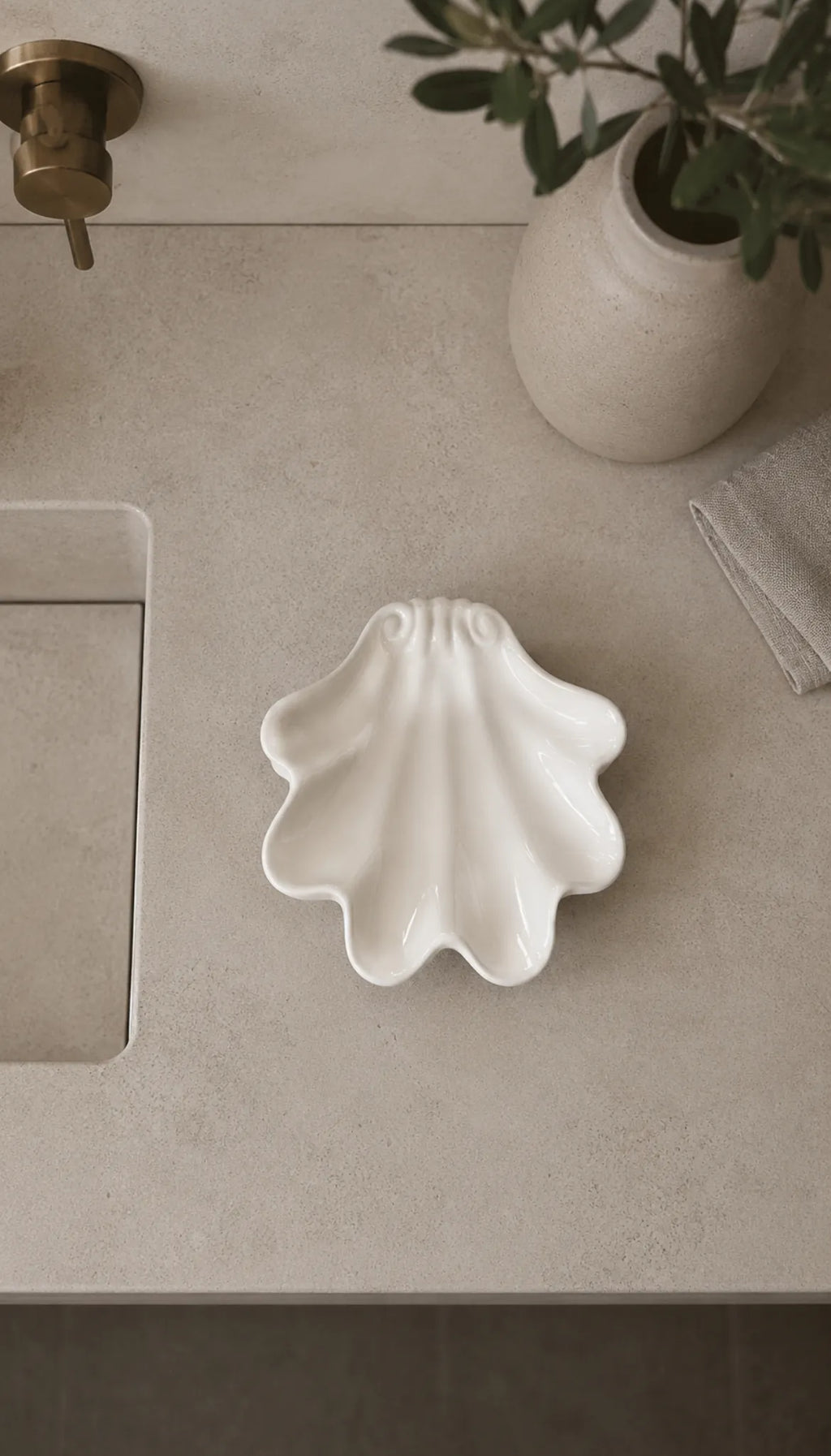 Plato Concha de ceramica – vista adicional 2