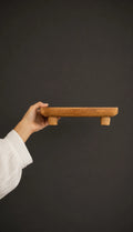 Pedestal rectangular patas gruesas – vista principal
