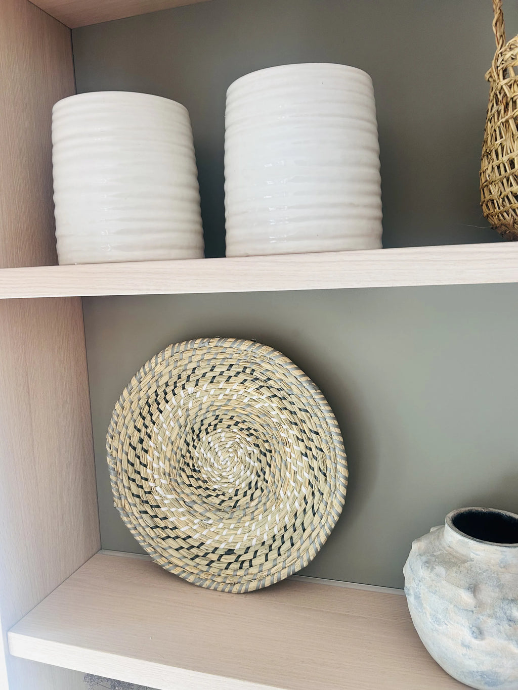 Plato / canasto fibra Maida – vista adicional 1