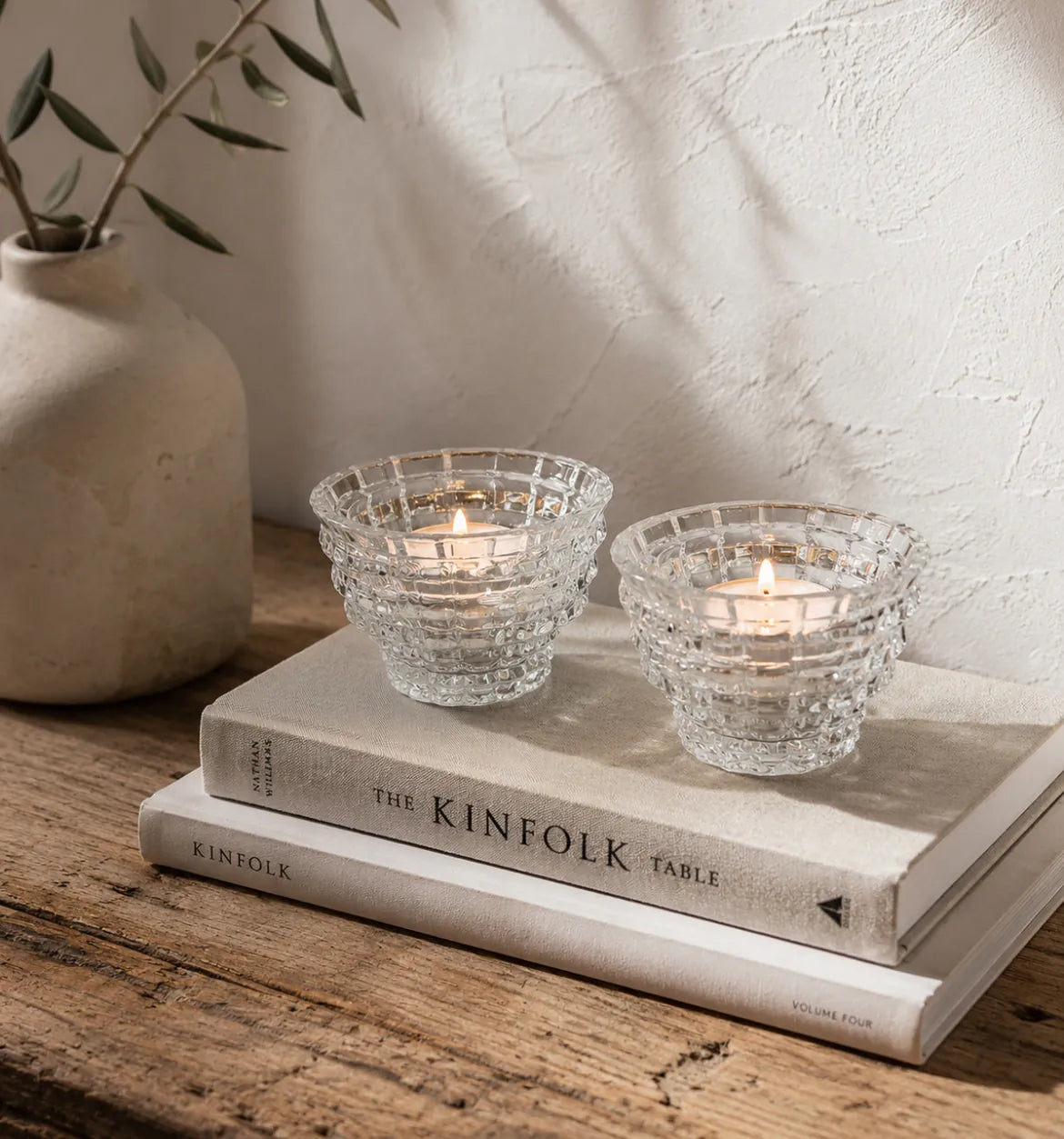 Portavela vidrio Tea light – vista principal