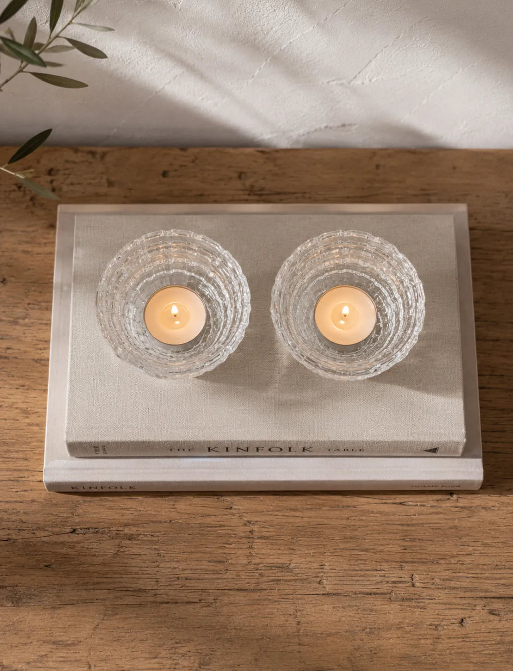 Portavela vidrio Tea light – vista adicional 1