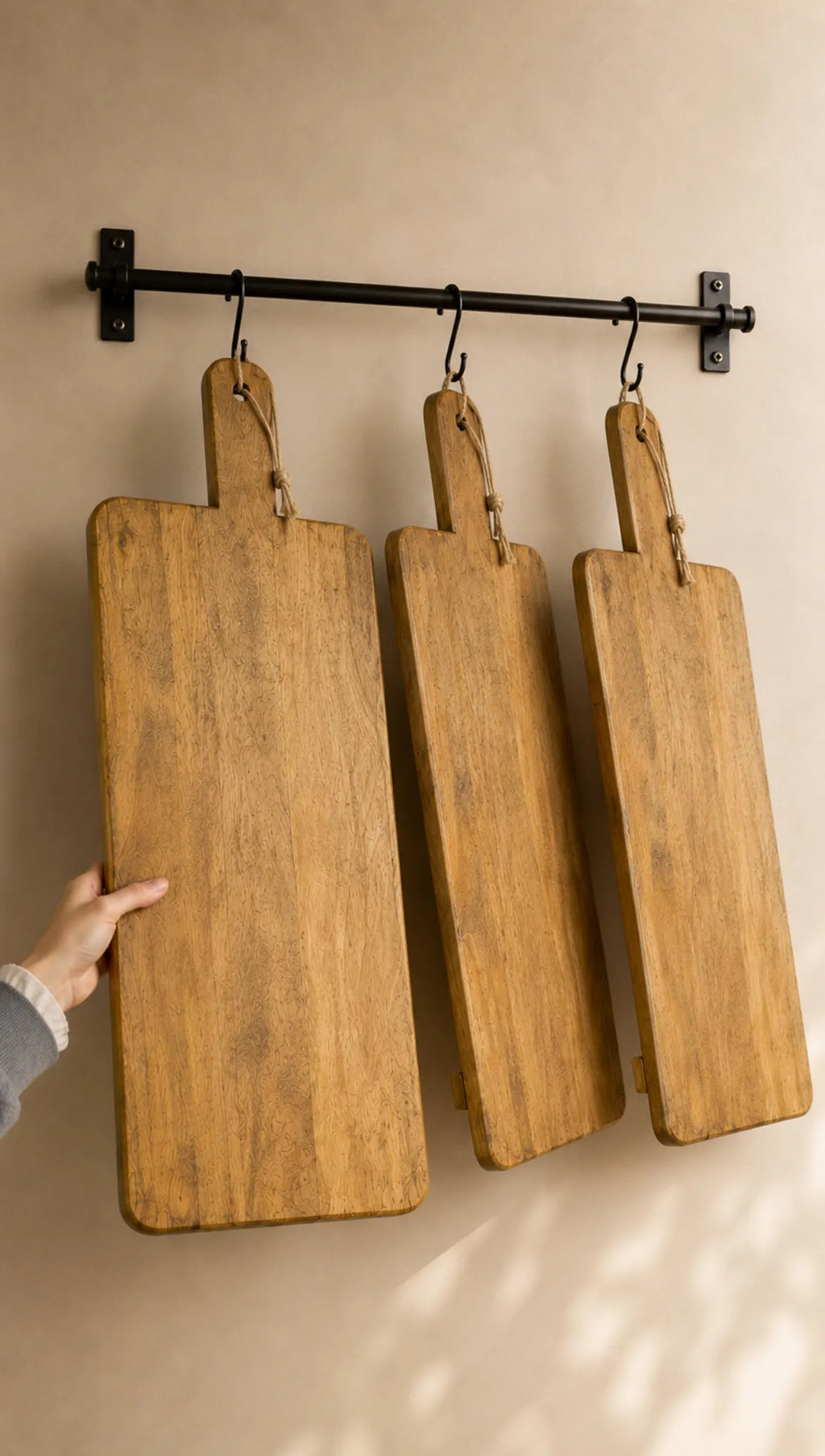 Tabla Nativa de madera con pedestal – vista principal