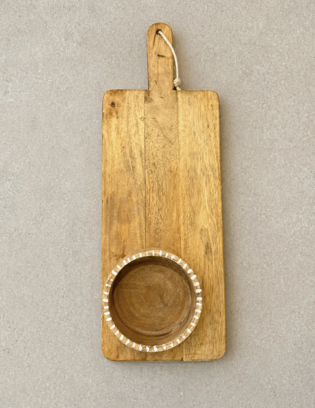 Tabla Nativa de madera con pedestal – vista adicional 2