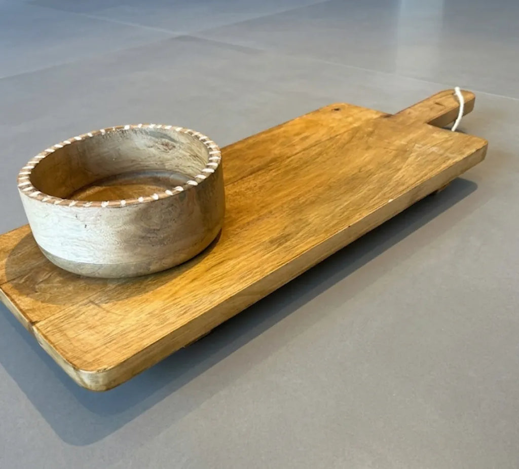 Tabla Nativa de madera con pedestal – vista adicional 3